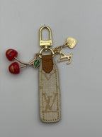 Louis Vuitton mini Cherry keychain