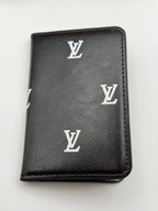Louis Vuitton black and white wallet