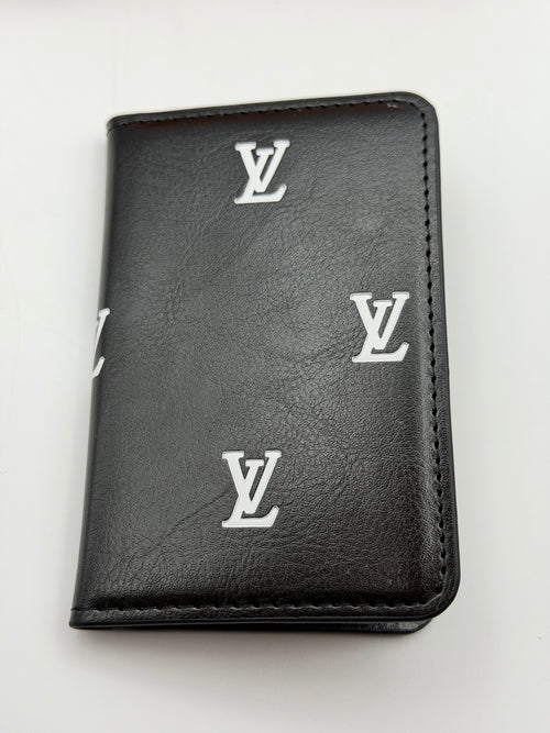 Black & White Leather Wallet