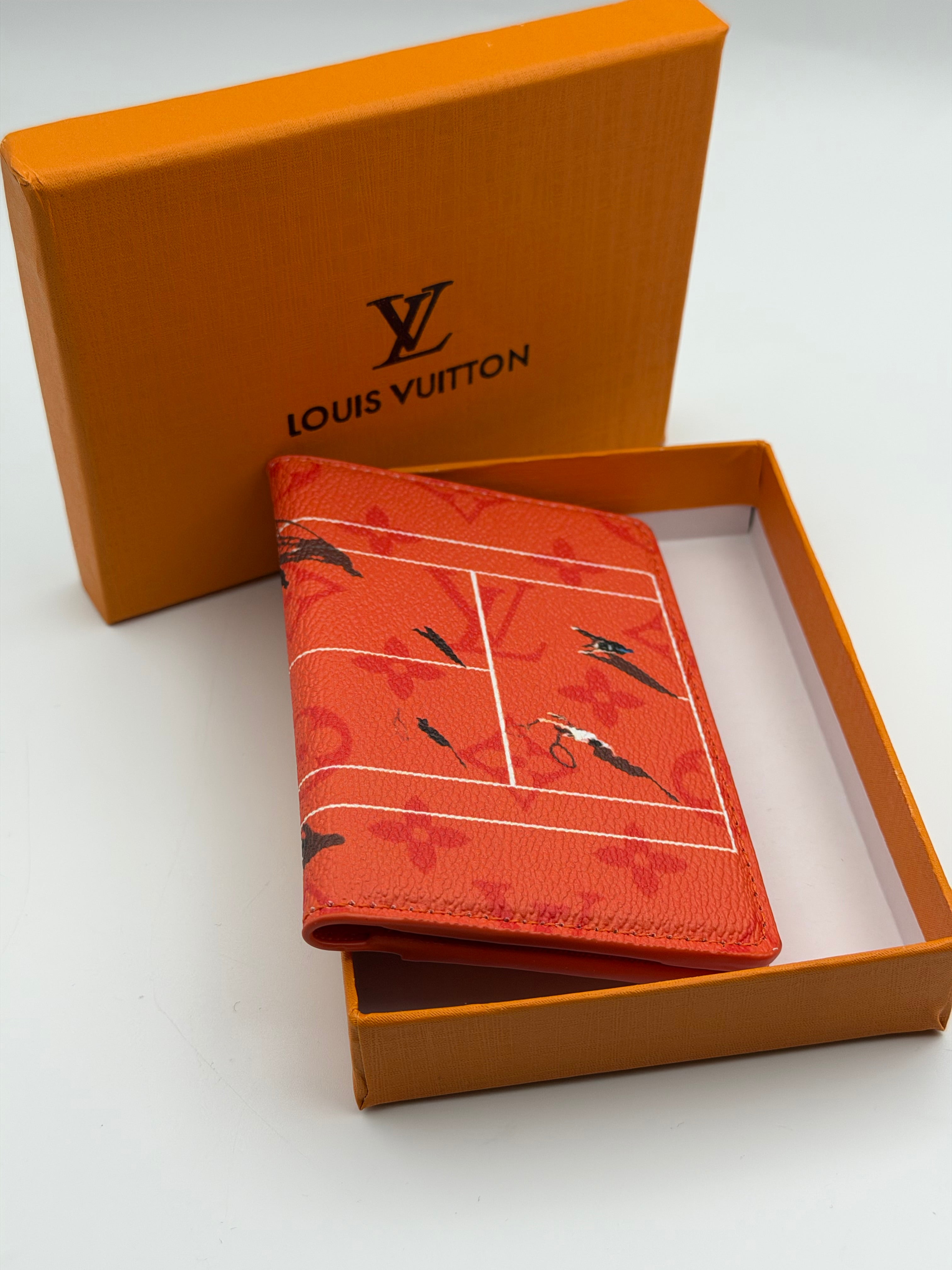 Louis Vuitton Red Lagoon Wallet