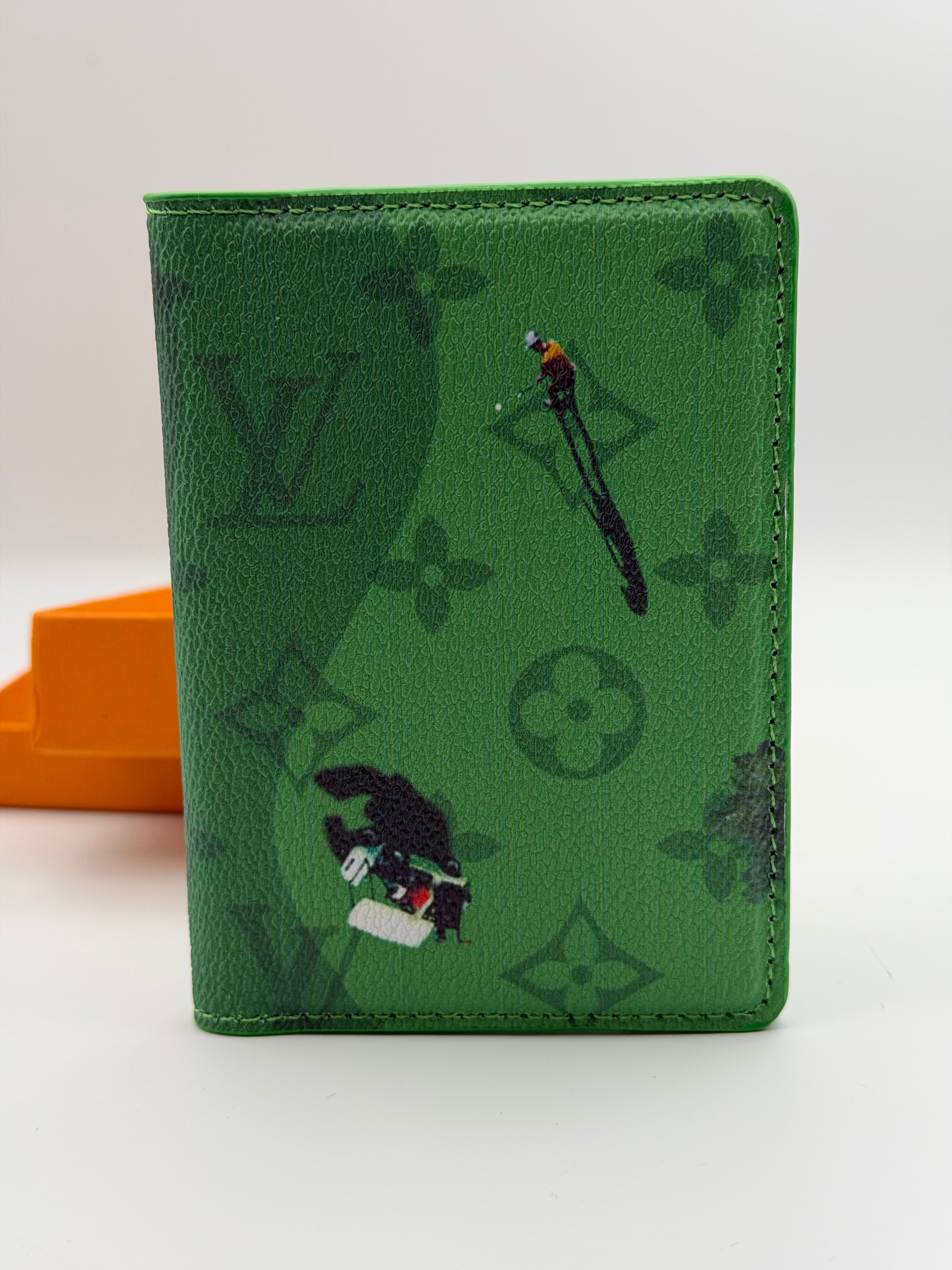Louis Vuitton Green Lagoon Wallet