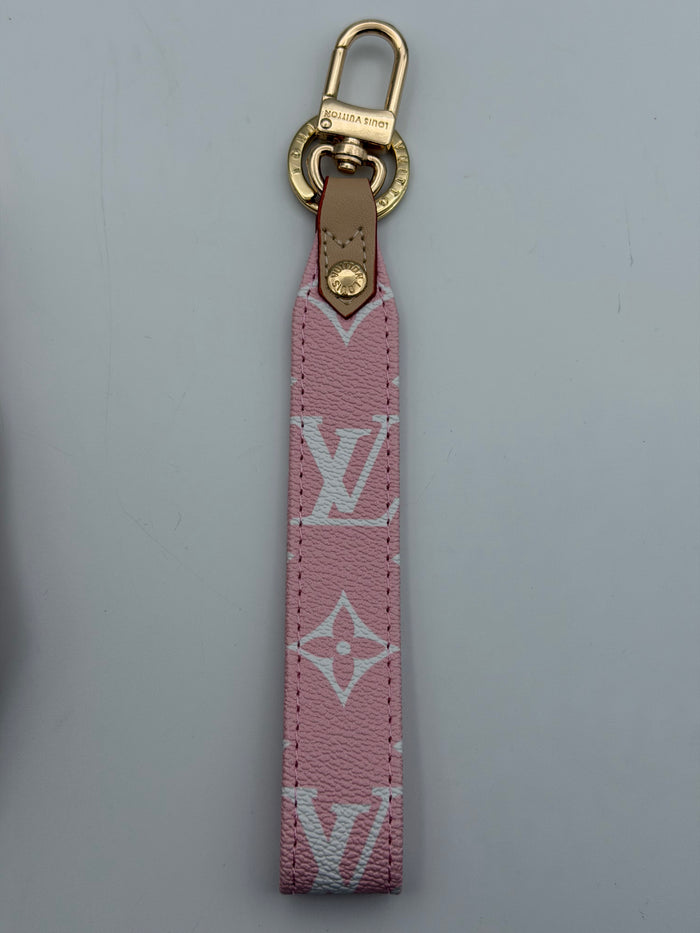 Long Leather Keychain