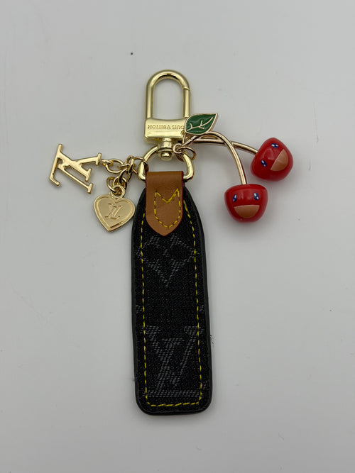 Cherry Charm Keychain