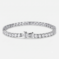 Copper & Zircon Tennis Bracelet