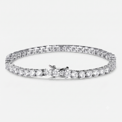 Copper & Zircon Tennis Bracelet