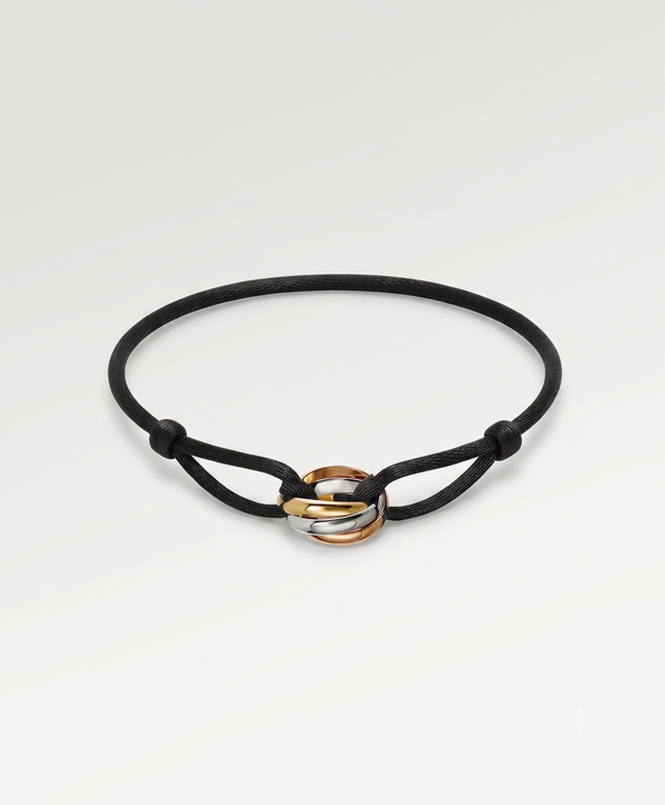 Cartier-Style Trinity Bracelet