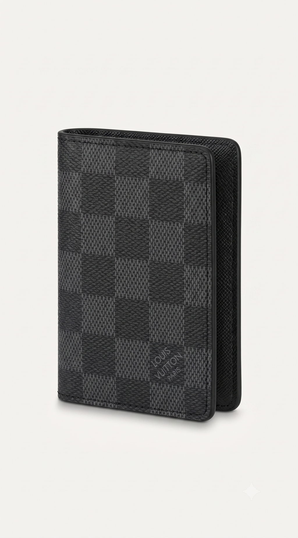 Checkerboard Print Wallet