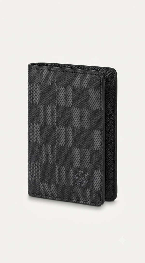 Louis Vuitton-Style Damier Wallet