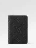Louis Vuitton-Style Black Wallet