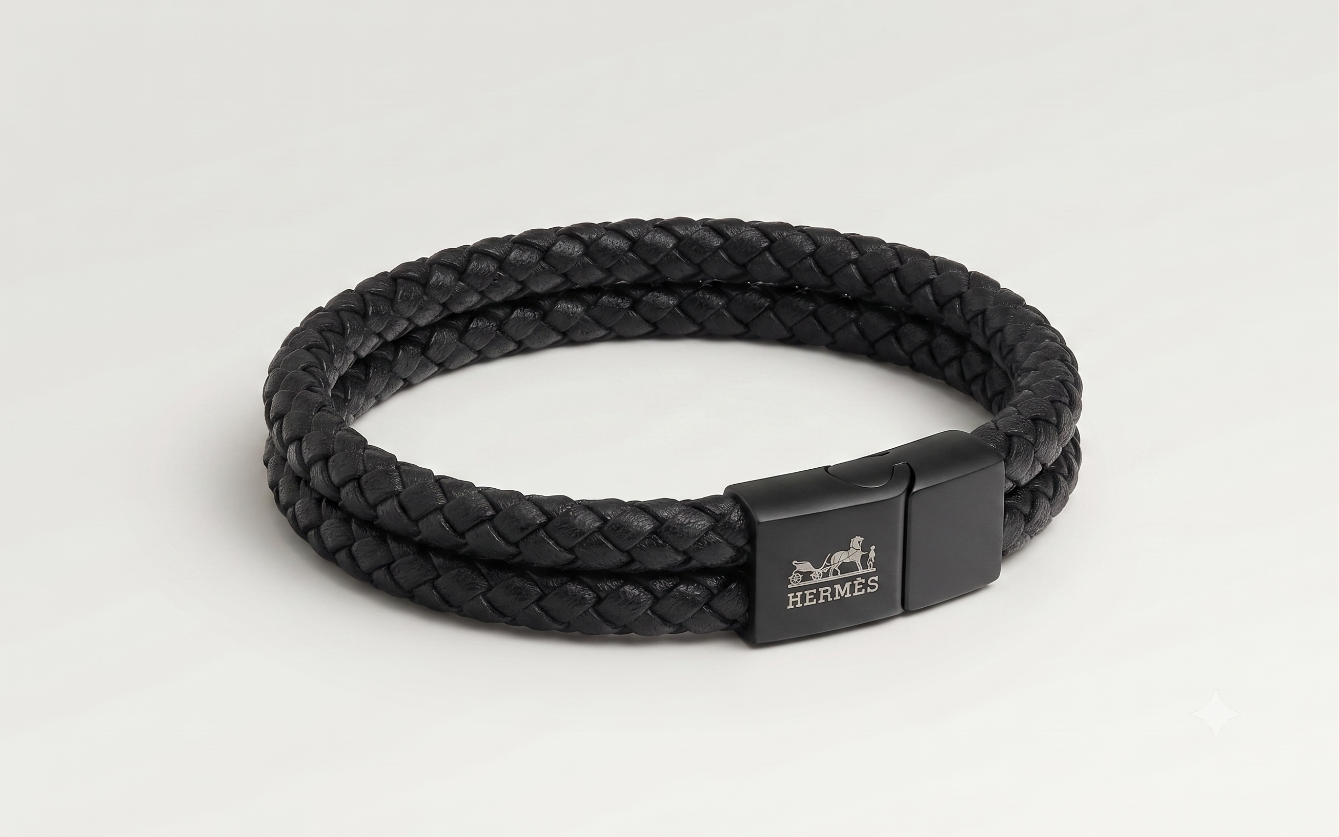 Hermès-Style Leather Bracelet