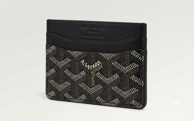 Chevron Print Card Holder