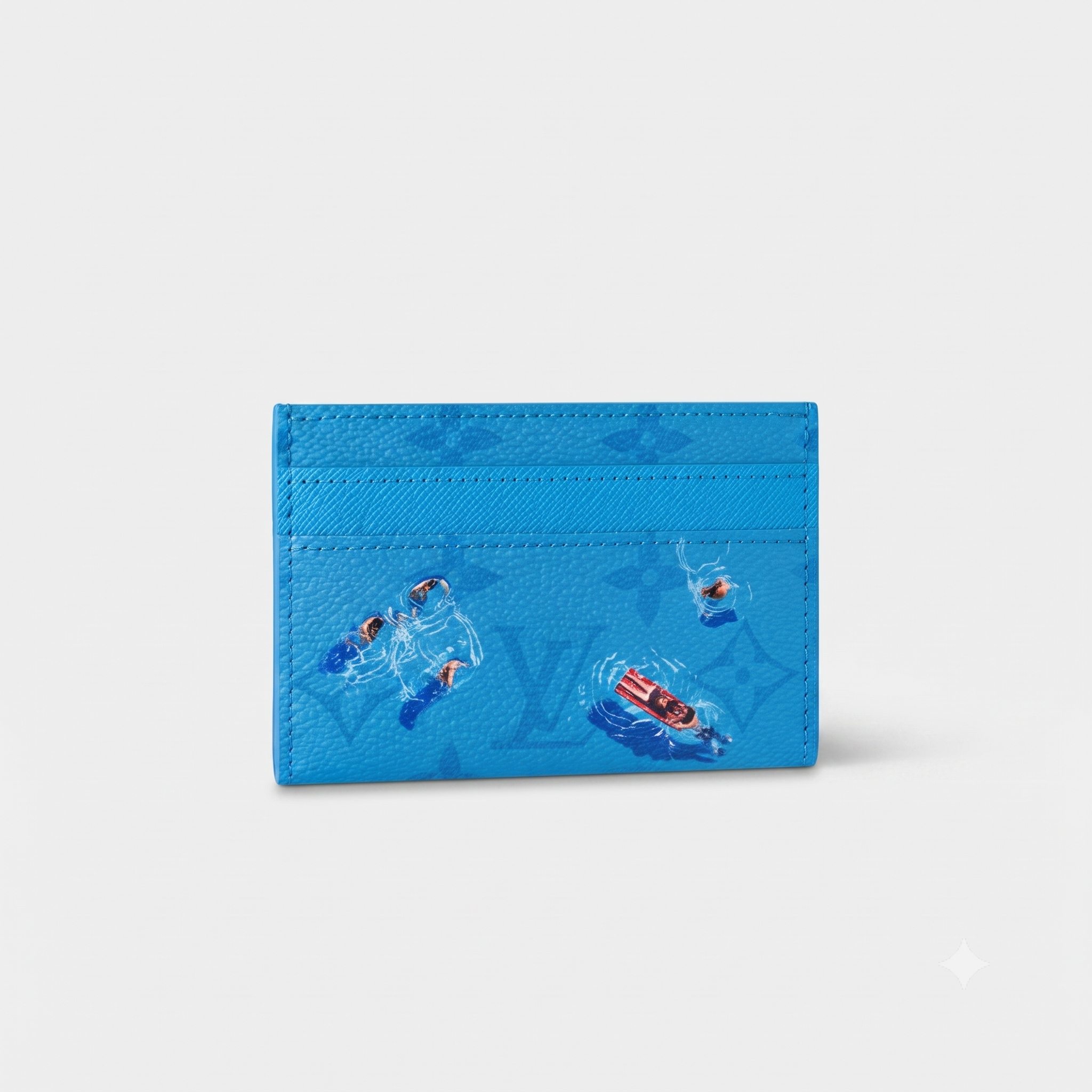 Louis Vuitton-Style Sport Monogram Card Holder