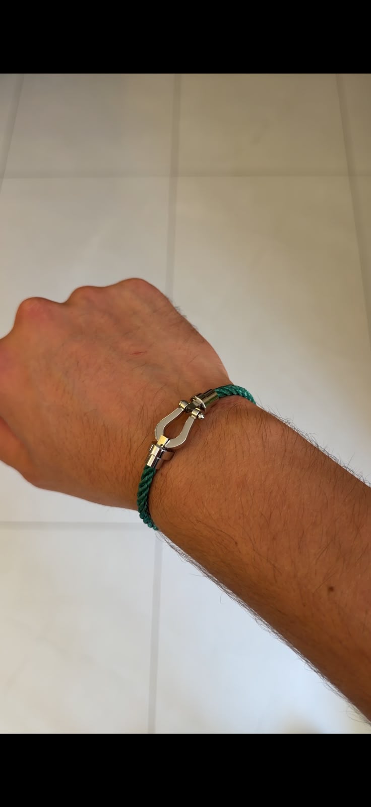 Fred-Style Nylon Cord Bracelet