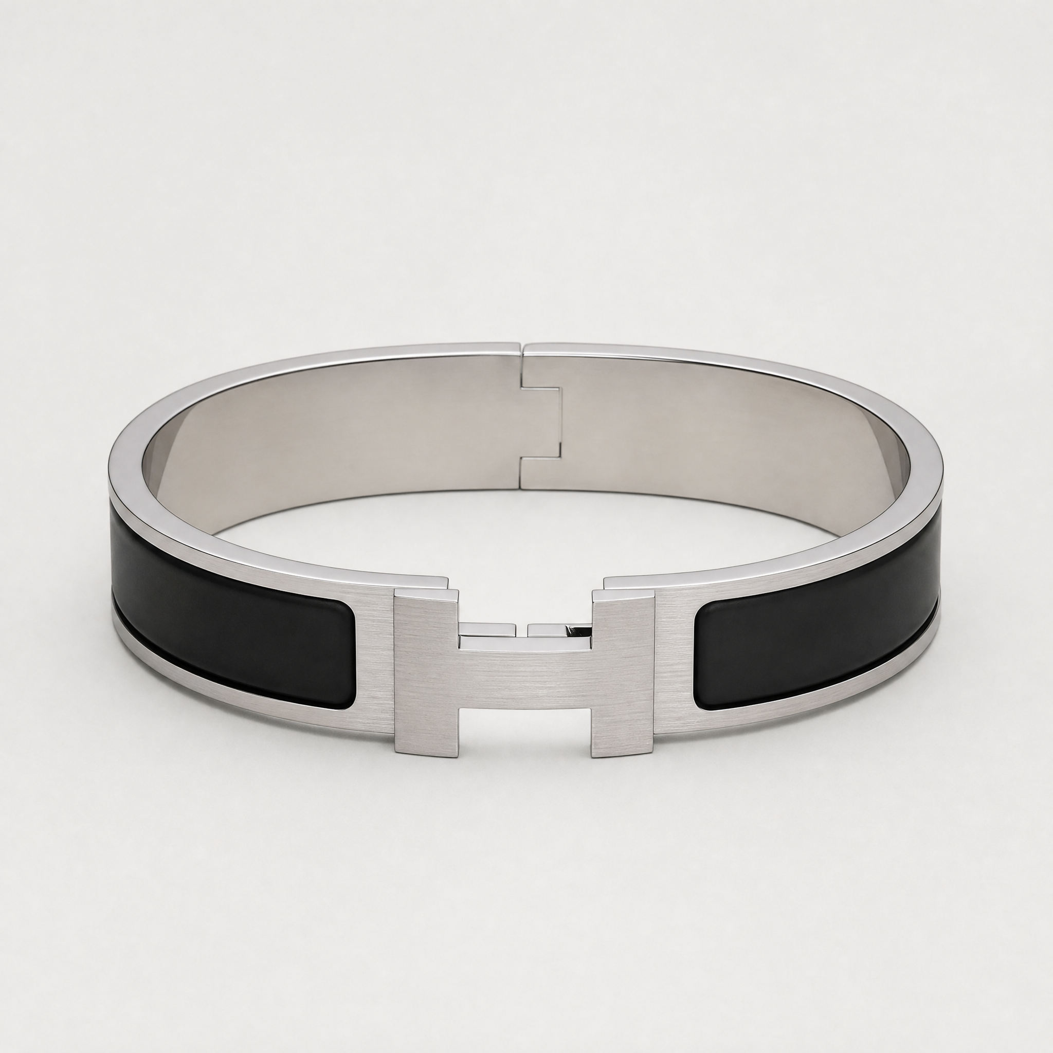 Hermès-Style H Clic Bangle - studio product photo