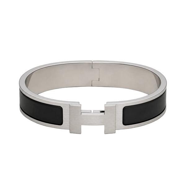 Hermès-Style H Clic Bangle - studio product photo